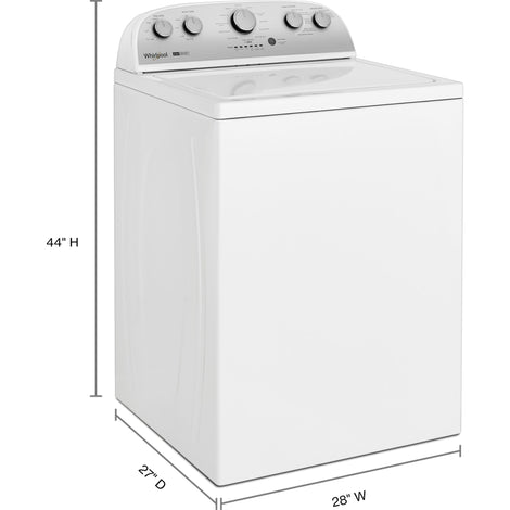 Whirlpool Top Load Washer (WTW4957PW) - White| ray-james